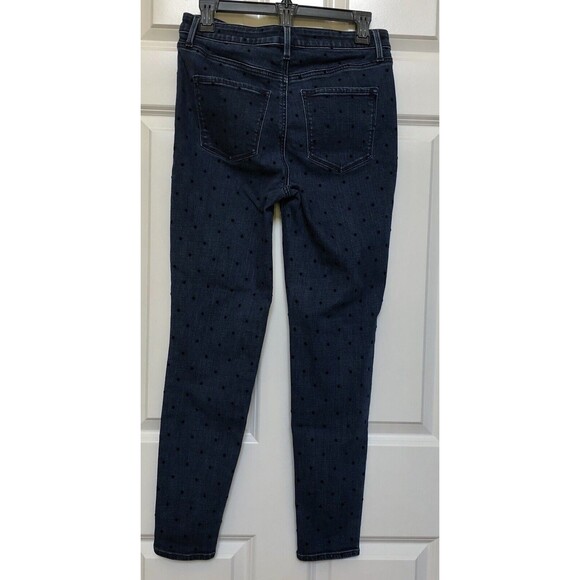 Talbots Flawless, high-waist jegging ankle, women's jeans, size 6 Polka Dots - Picture 9 of 10